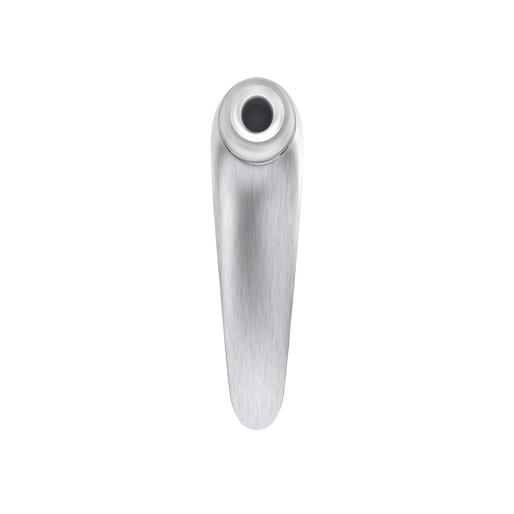 Satisfyer High Fashion Luxury Air Pulse and Vibrating Clitoral Stimulator - Silver