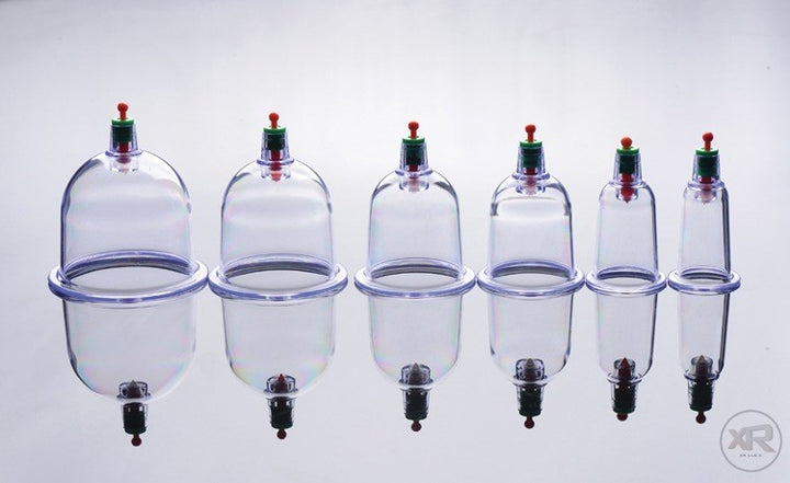 Master Series Sukshen 6-Piece Cupping Set with Acu-Points