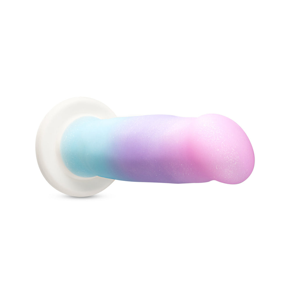 Avant D17 Lucky 8 Inch Silicone Dildo – Sparkly Ombre