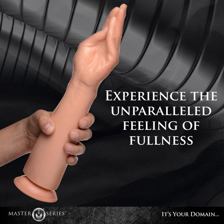 Master Series The Fister 15 Inch Hand & Forearm Dildo – Flesh