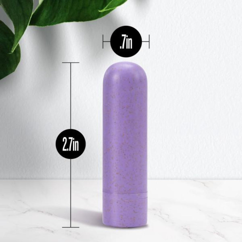 Gaia By Blush Eco BioFeel 3 Inch Bullet Vibrator - Lilac