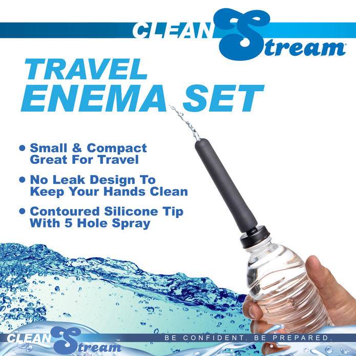 CleanStream Travel Enema Water Bottle Adapter Set
