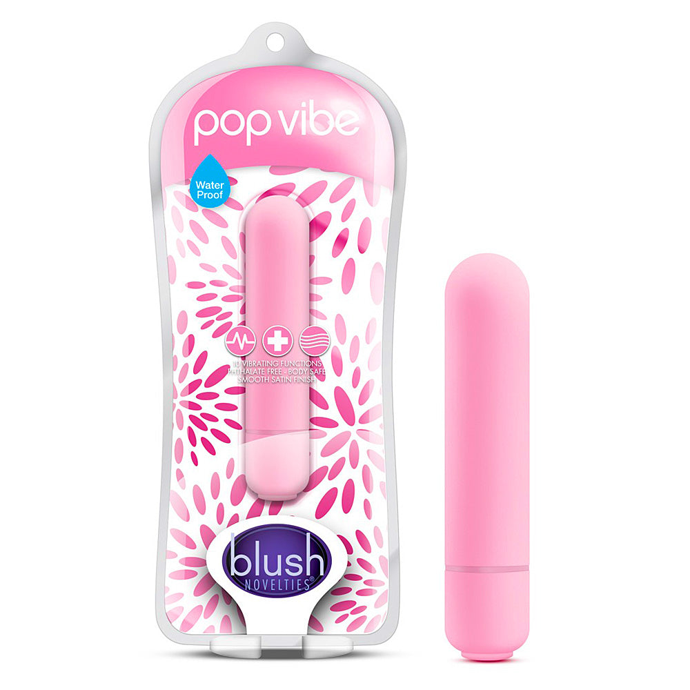 Vive Pop by Blush Bullet Vibrator Waterproof - Pink