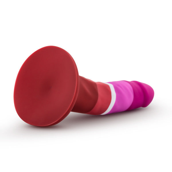 Avant Pride Beauty P3 Artisan 5 Inch Silicone Dildo – Reds, White, Pinks