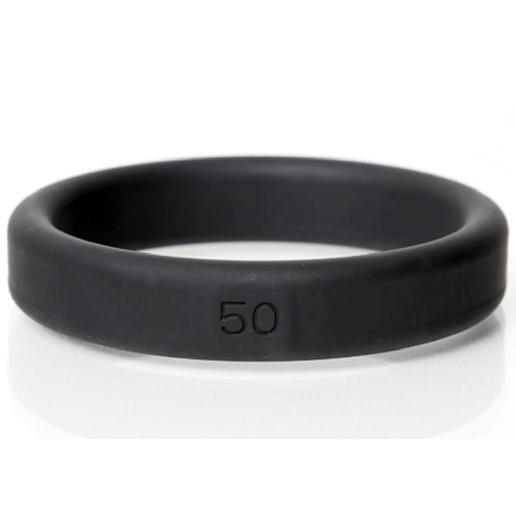 Boneyard Silicone Cock Ring 2"/50mm - Black
