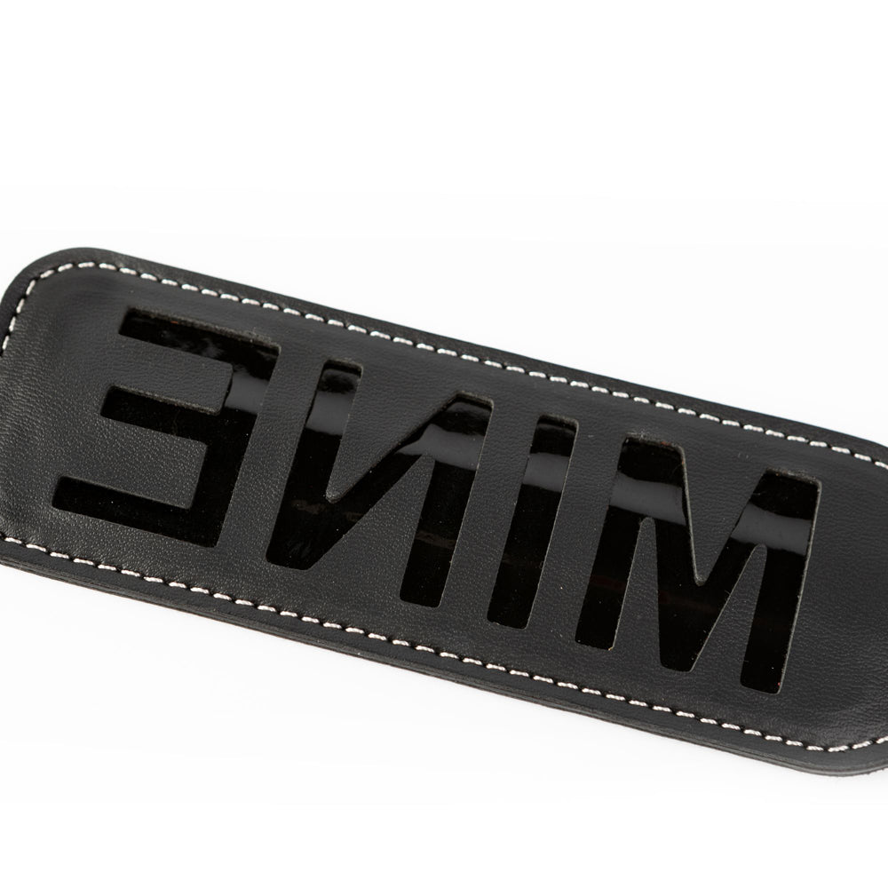 Sei Mio You're All Mine - ‘MINE’ Impression Spanking Paddle