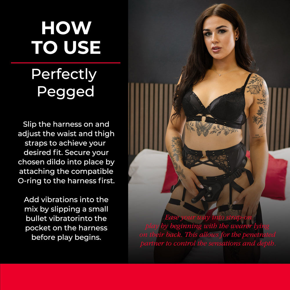 Sei Mio Perfectly Pegged Beginners Strap-On Harness