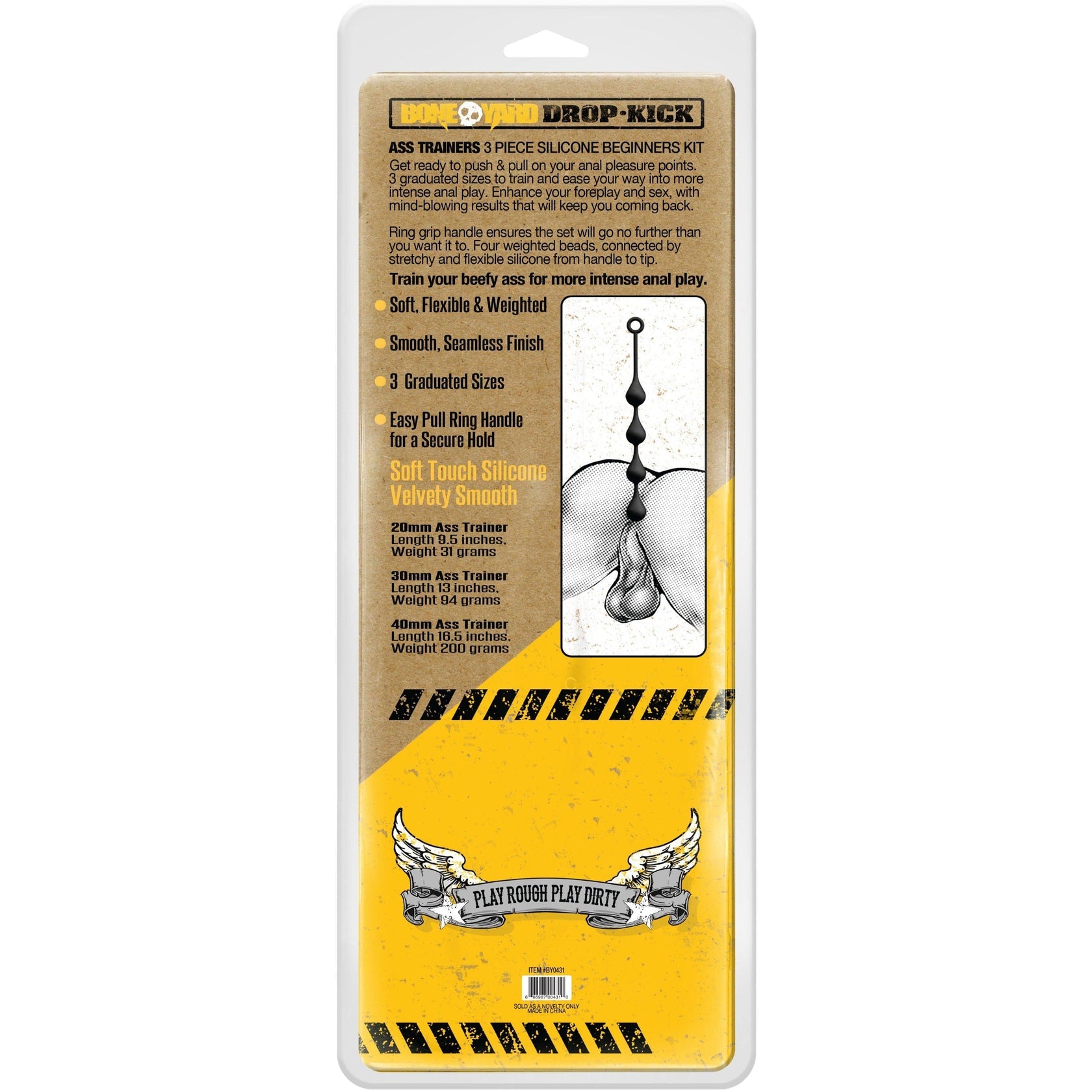 Boneyard Drop-Kick Ass Trainers - 3-Piece