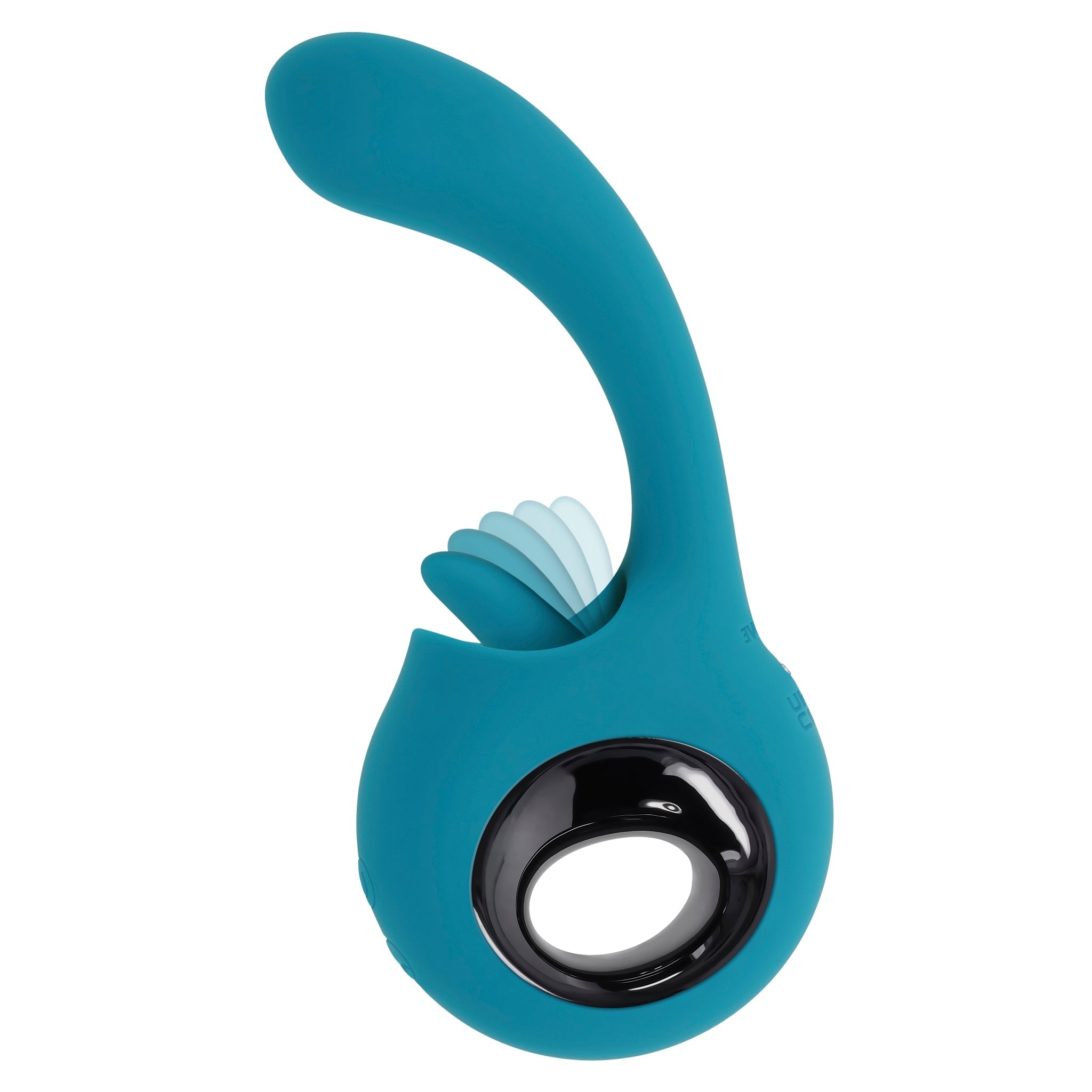 Evolved How Many Licks Dual Silicone Licking and G-Spot Vibrator - Teal