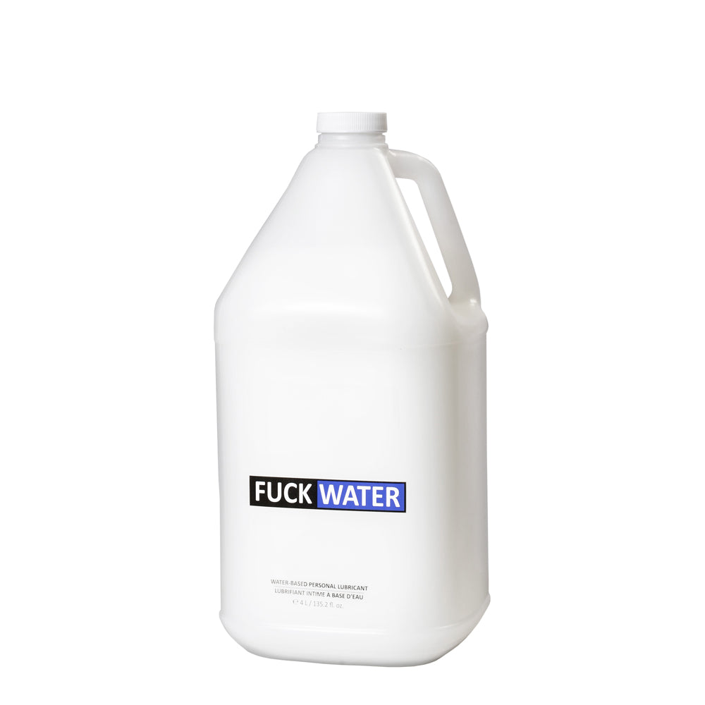 FuckWater Water-Based Personal Lubricant - 4L / 135.25oz Jug