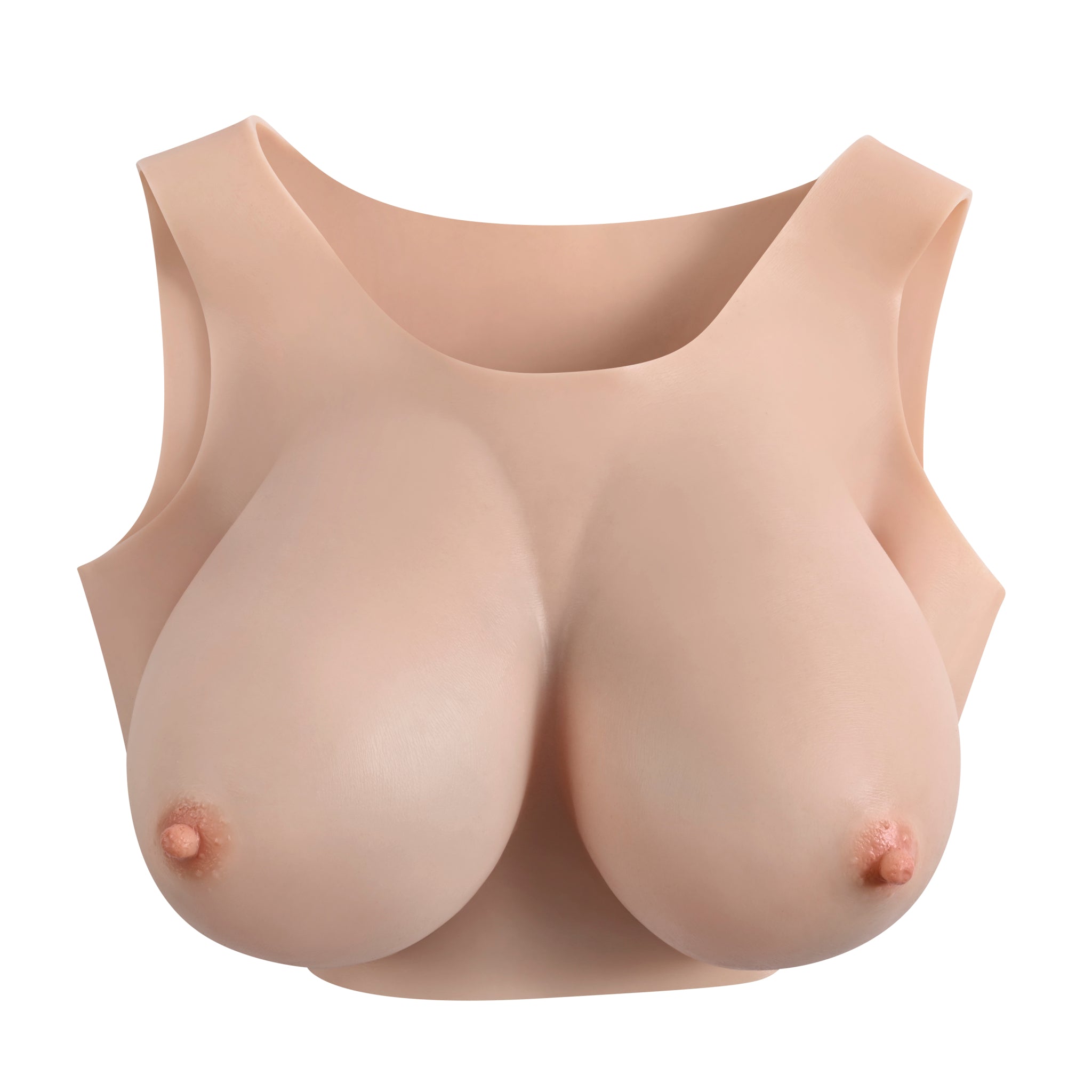 Gender X Undergarment Plate E-Cup Wearable Breasts - Light