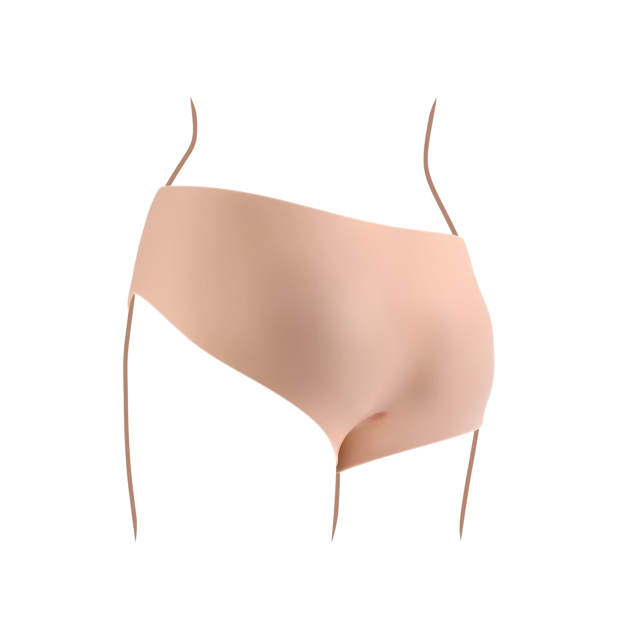 Gender X Undergarments Undies Vagina Briefs - Light