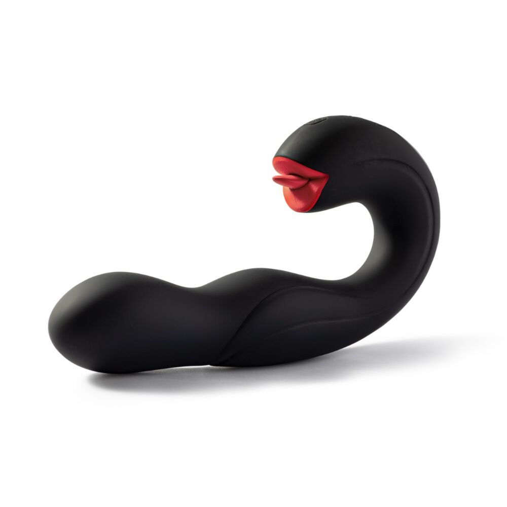 Honey Play Box Joi Pro Remote Control Rotating Head G-Spot Vibrator and Clit Licker – Black