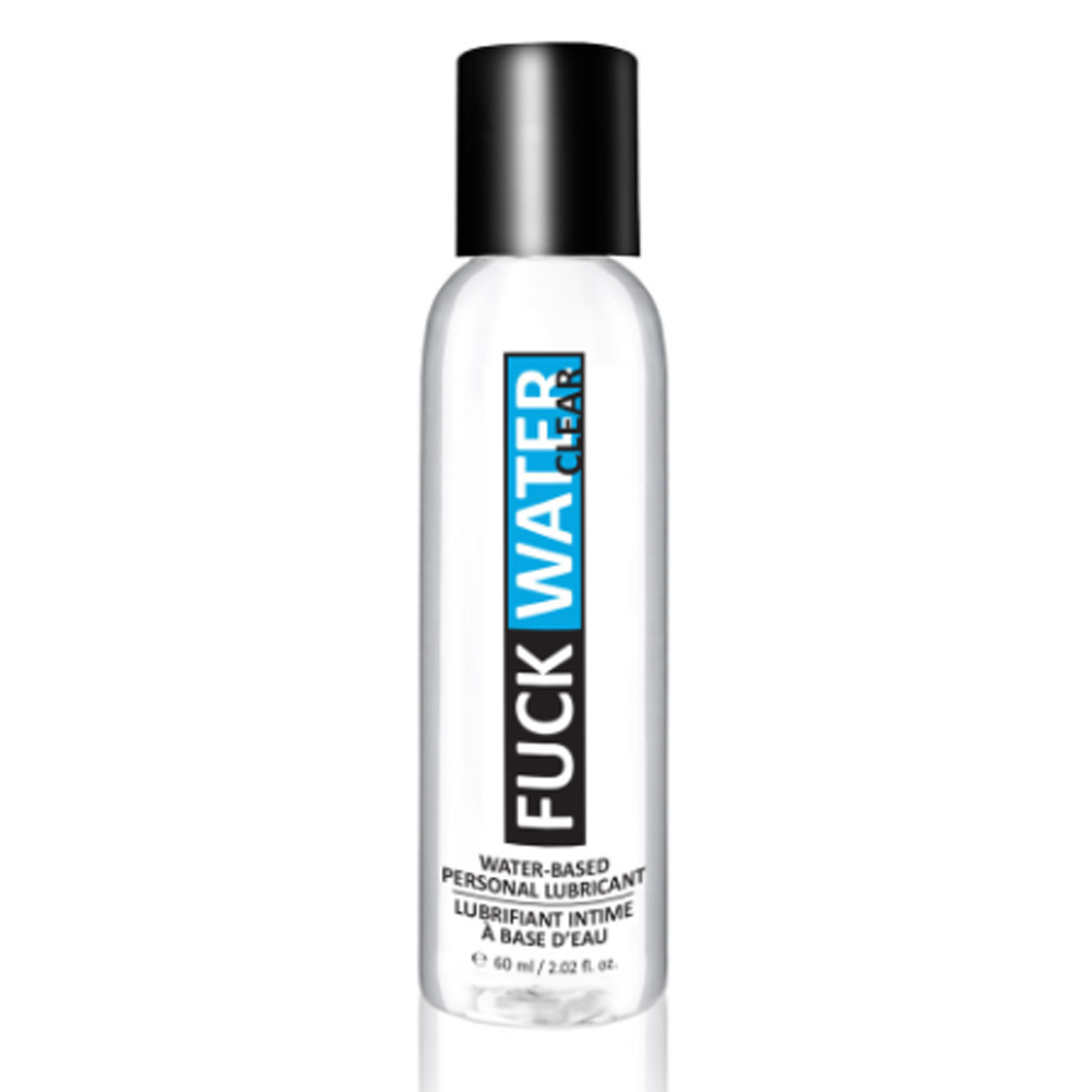 FuckWater Clear Water-Based Lube - 2oz