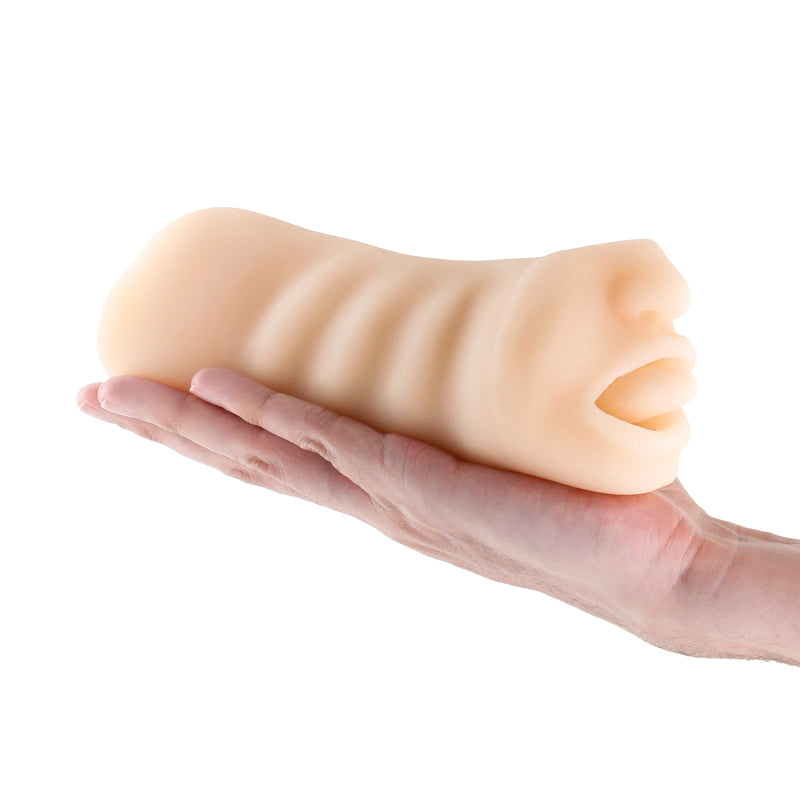 Hustler Barely Legal Harley Textured Stroker - White