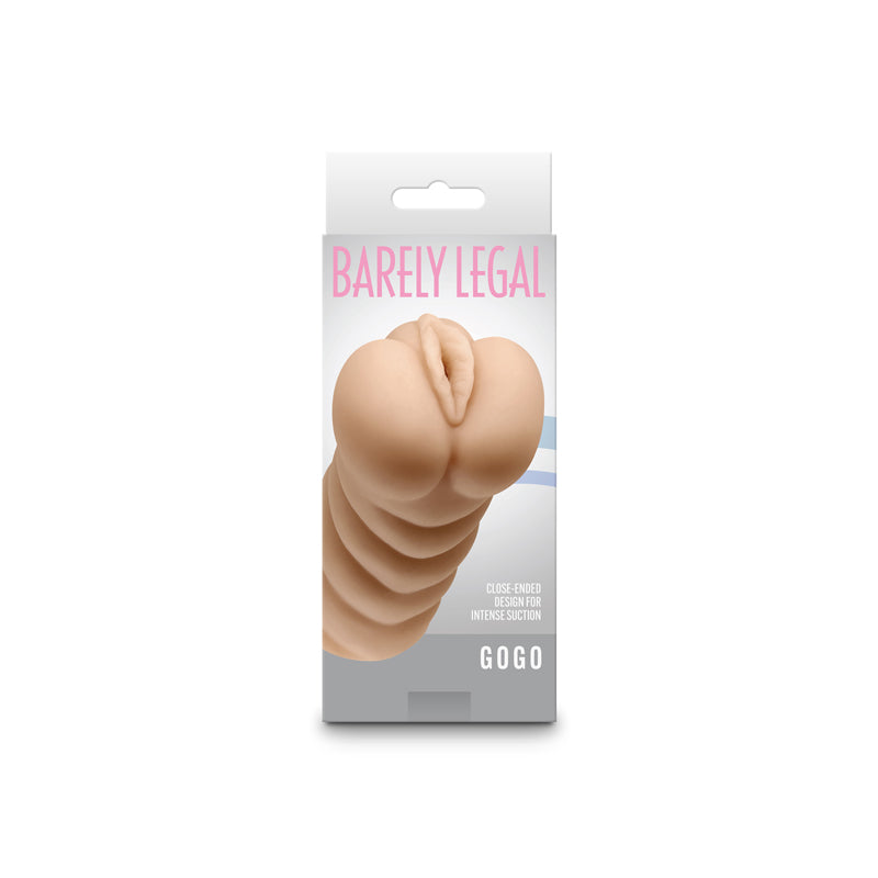 Hustler Barely Legal Gogo Textured Stroker - Tan