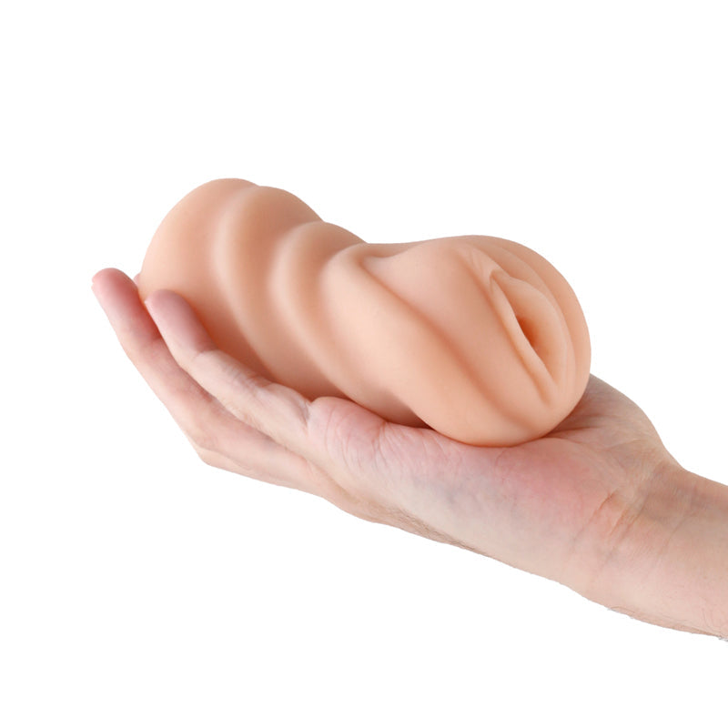 Hustler Barely Legal Carrie Textured Stroker - Tan