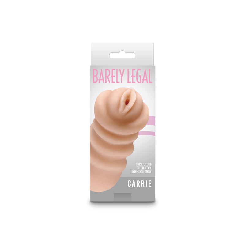 Hustler Barely Legal Carrie Textured Stroker - Tan