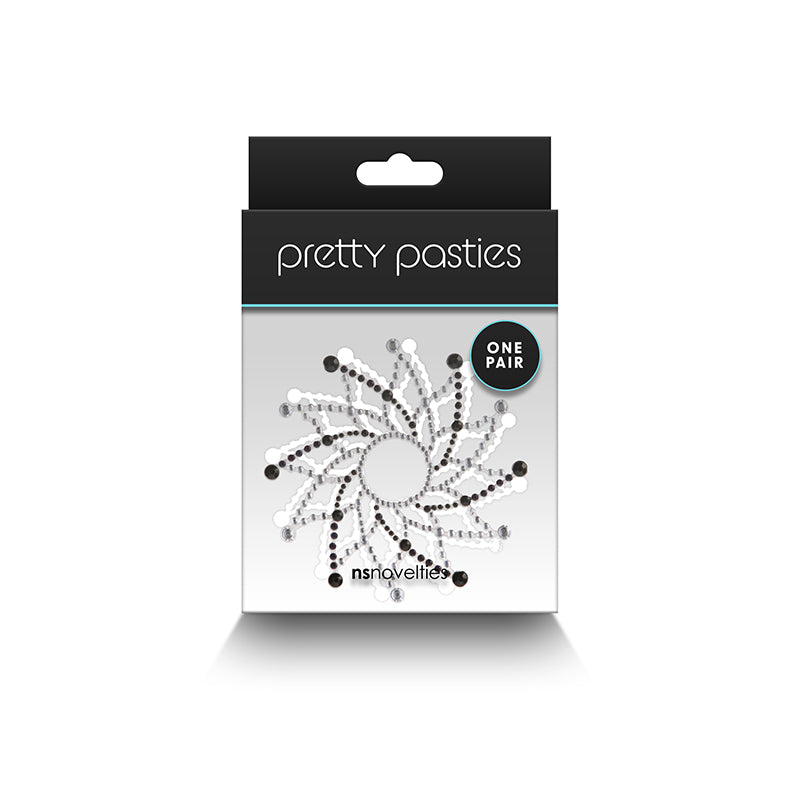 Pretty Pasties - Charm I - Black and Silver