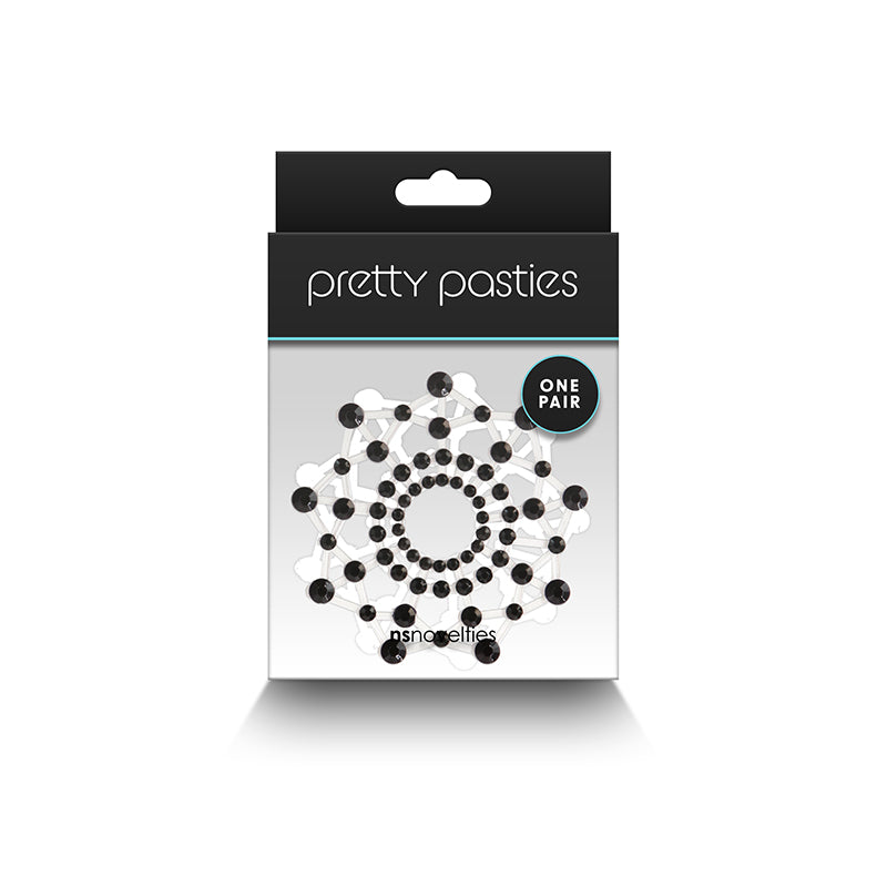 Pretty Pasties - Charm III - Black and Clear