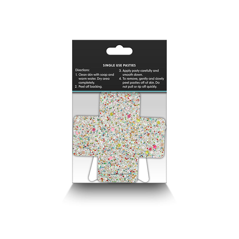 Pretty Pasties Star & Cross Set of 2 - Glow-in-the-Dark