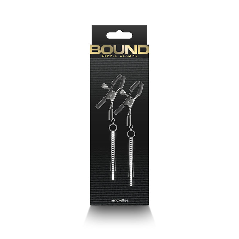 Bound Nipple Clamps D3 - Gunmetal