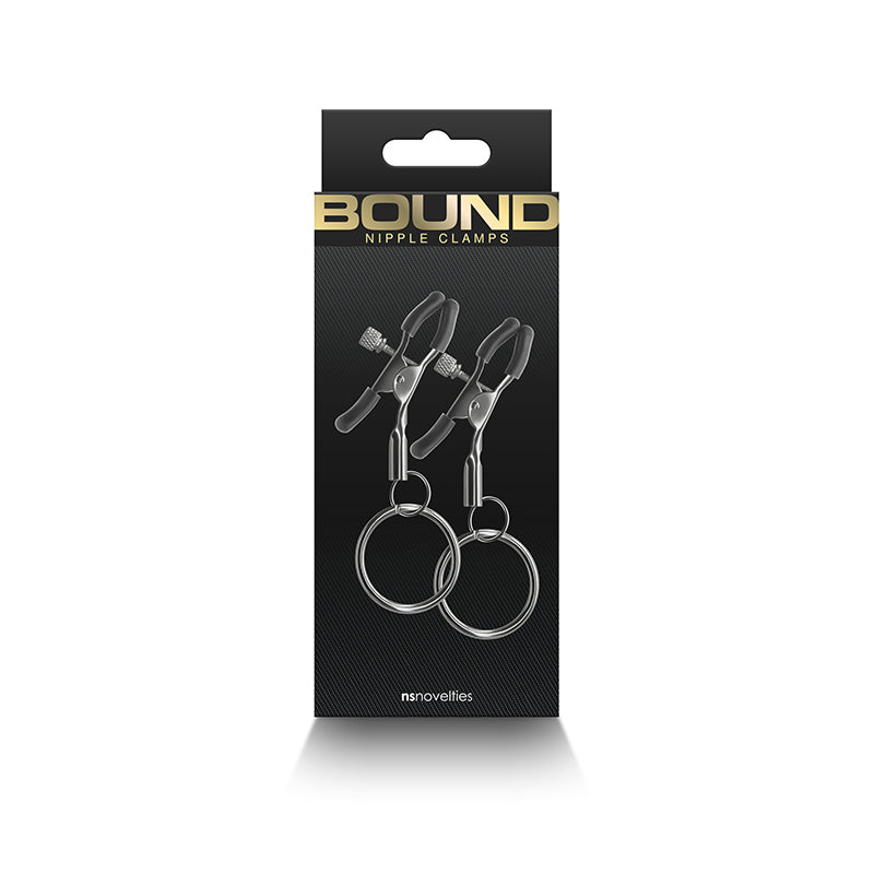 Bound Nipple Clamps C2 - Gunmetal
