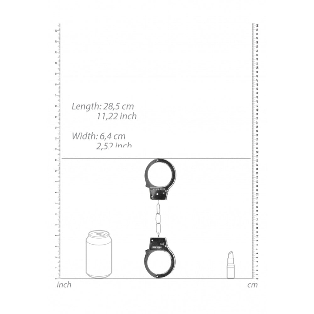 Ouch! Beginners Handcuffs - Metal