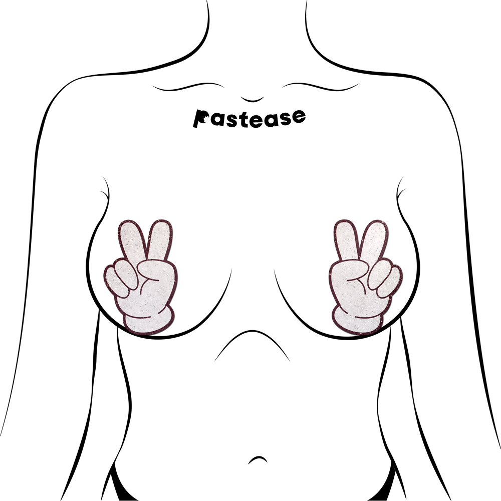 Peace Hands Pasties