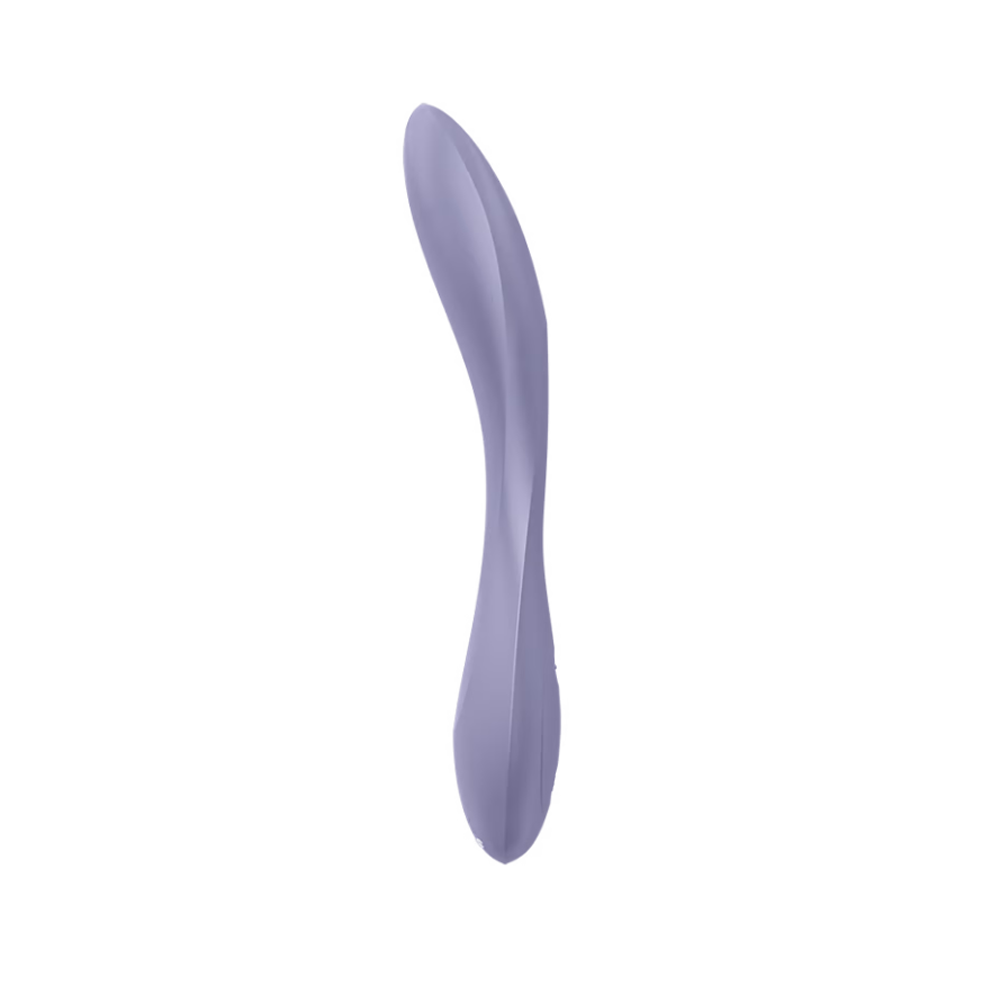 Satisfyer G-Spot Flex 2 Flexible Silicone G-Spot and Rabbit Vibrator - Dark Violet