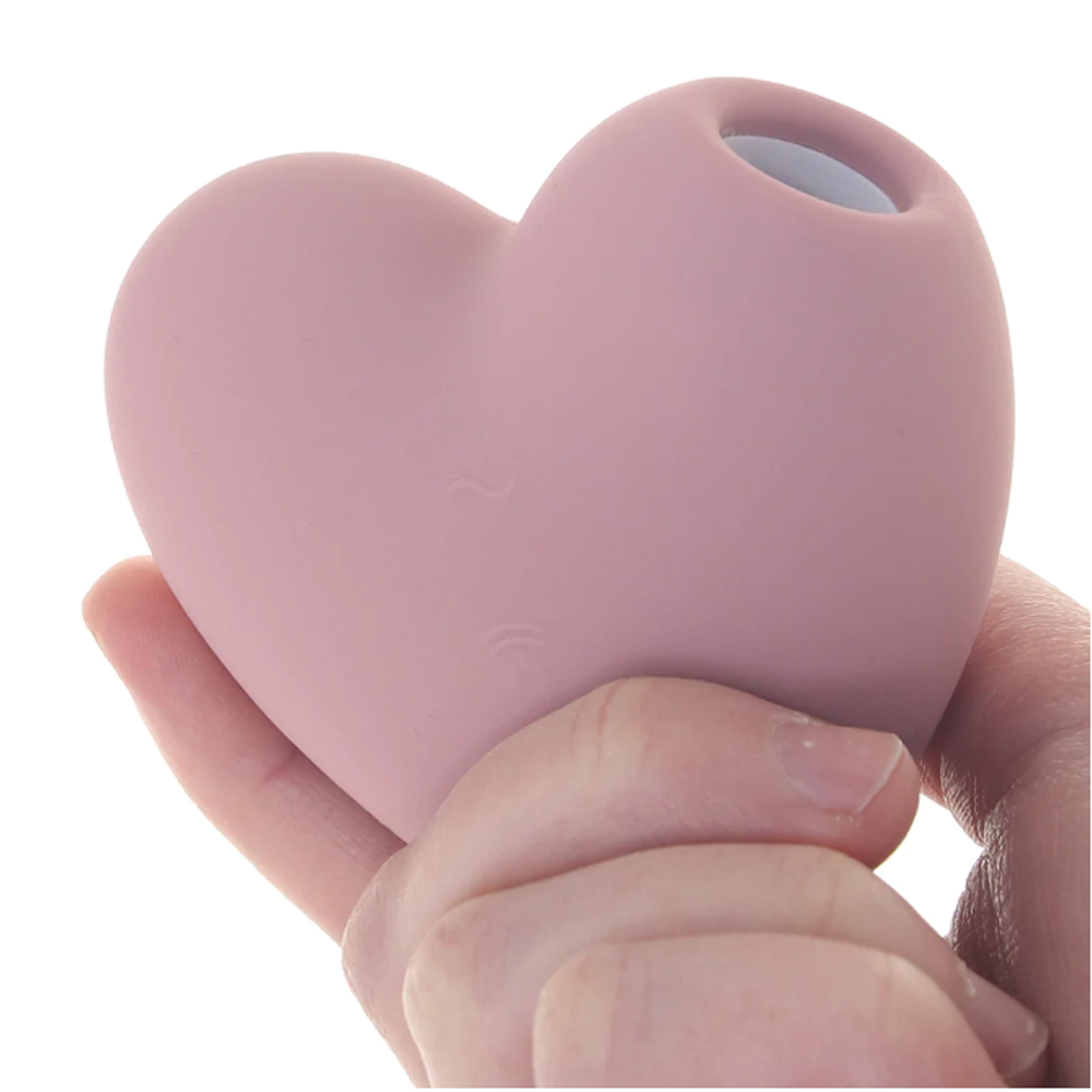 Satisfyer Cutie Heart Air Pulse & Vibration Clitoral Stimulator - Pink