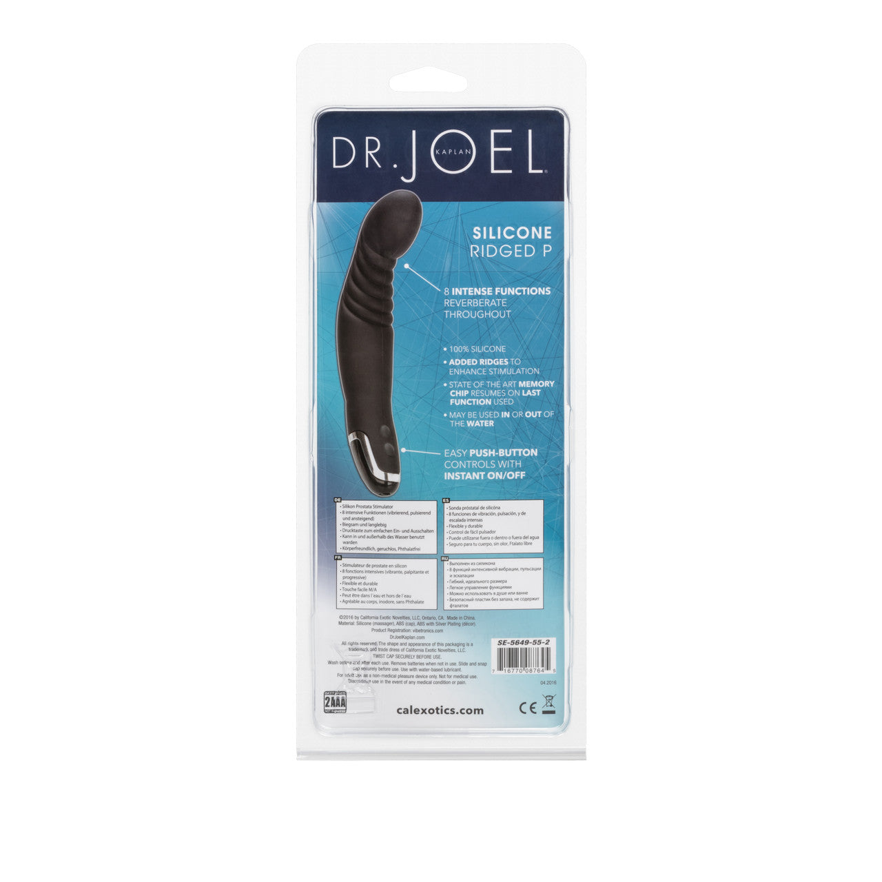 Dr. Joel Kaplan Silicone Ridged P - Black