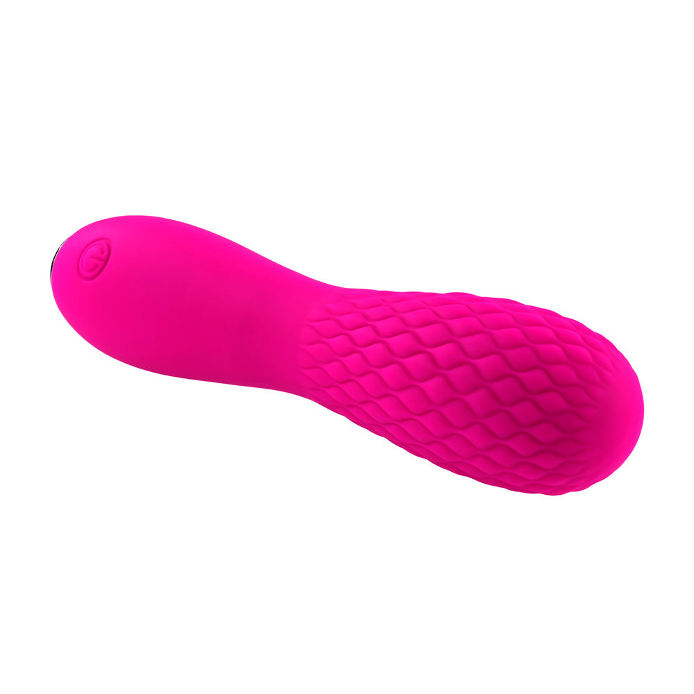Selopa Razzle Dazzle Textured Vibrator Silicone Rechargeable - Pink