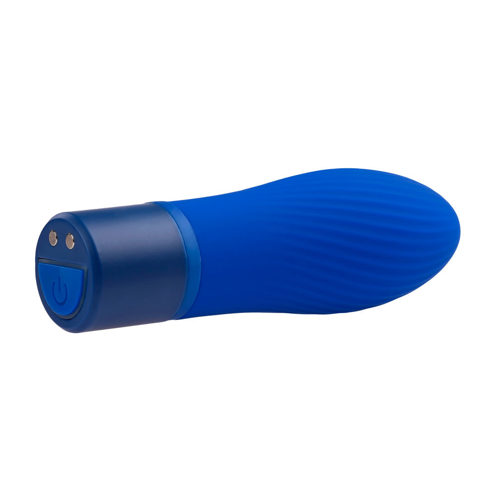 Selopa Cobalt Cutie Bullet Vibrator Silicone Rechargeable - Blue