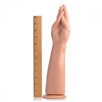 Master Series The Fister 15 Inch Hand & Forearm Dildo – Flesh