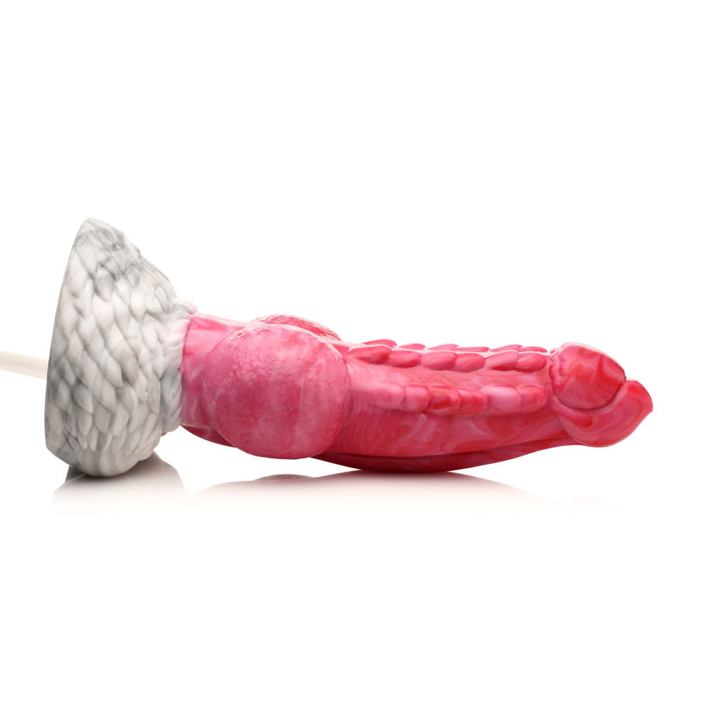 Creature Cocks Resurrector Phoenix 9 Inch Squirting Silicone Dildo – Suction Cup Base & Syringe System