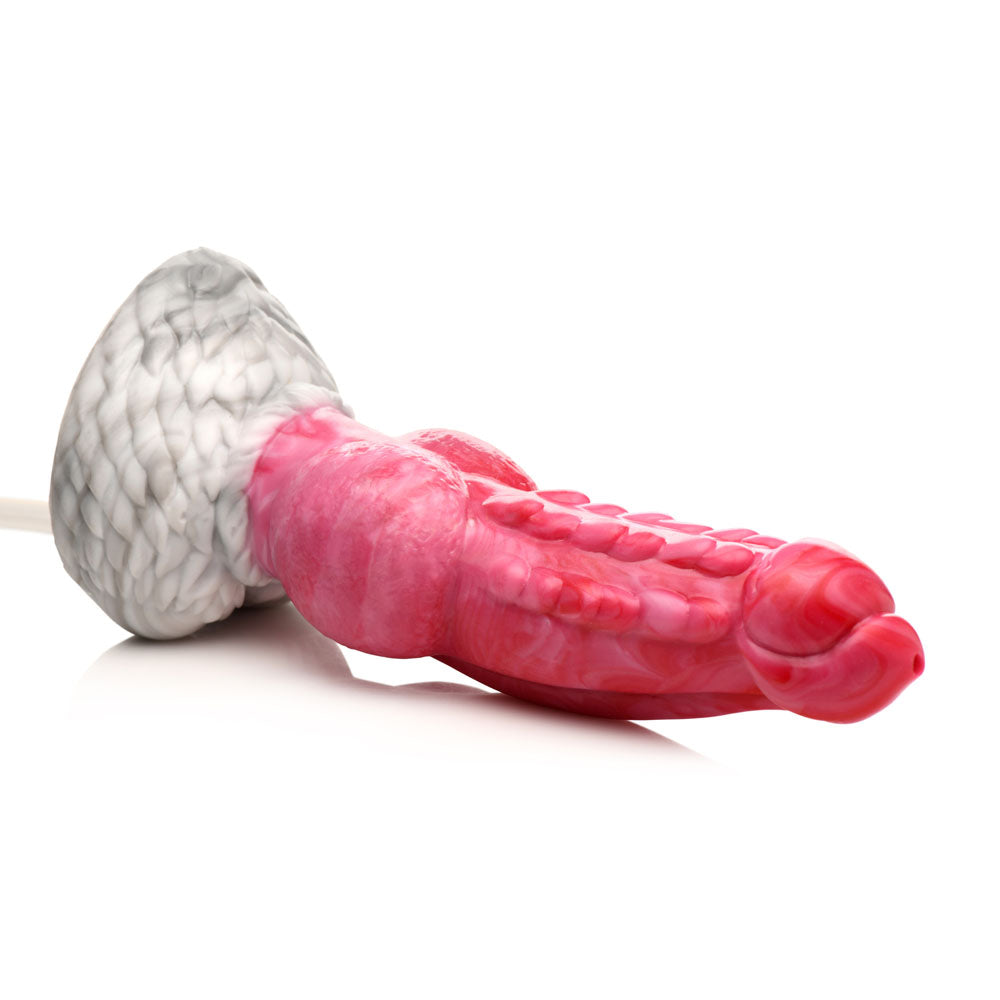 Creature Cocks Resurrector Phoenix 9 Inch Squirting Silicone Dildo – Suction Cup Base & Syringe System