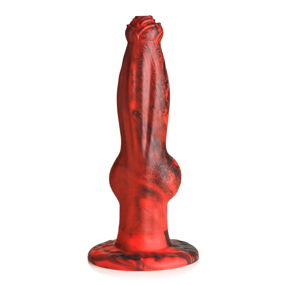 Creature Cocks Hell Wolf Thrusting & Vibrating Silicone Dildo – 8.7 Inch Fantasy Vibrator