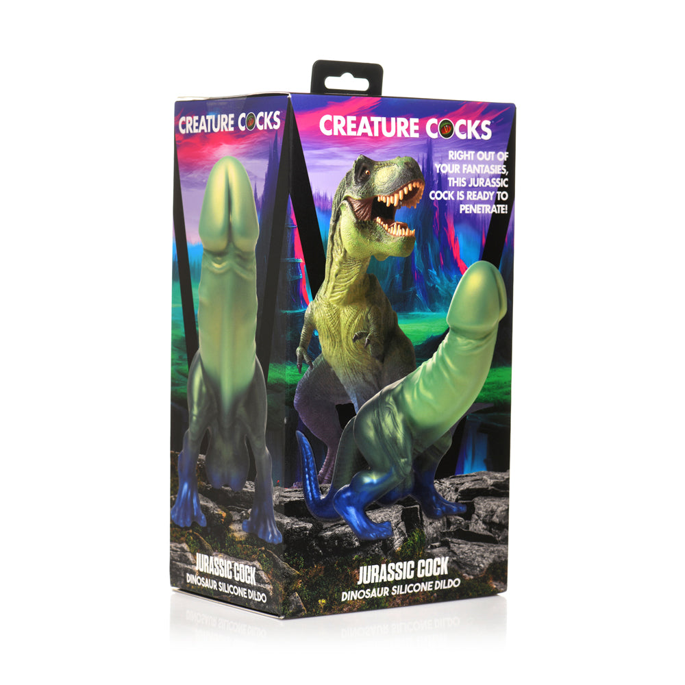 Creature Cocks Jurassic Cock Dinosaur 10 Inch Silicone Dildo