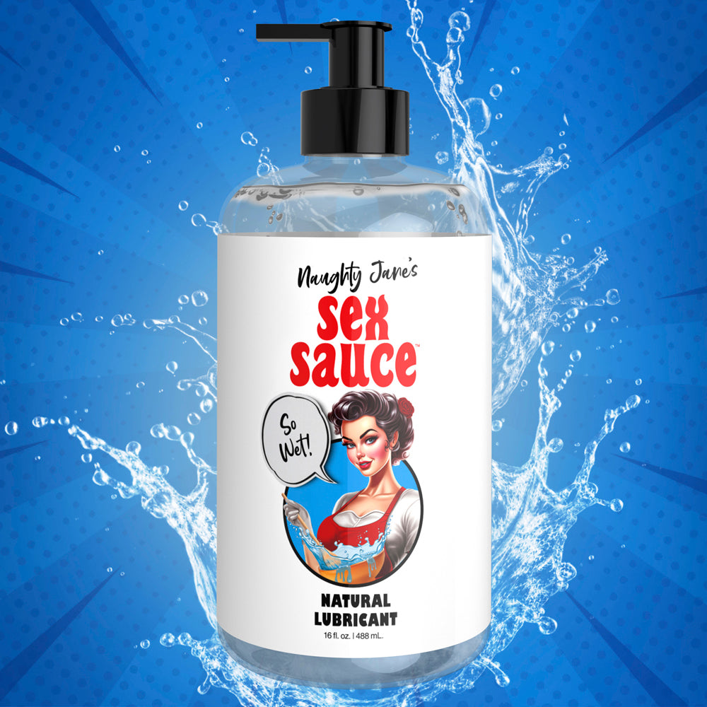 Naughty Jane's Sex Sauce Natural Lubricant - 16oz