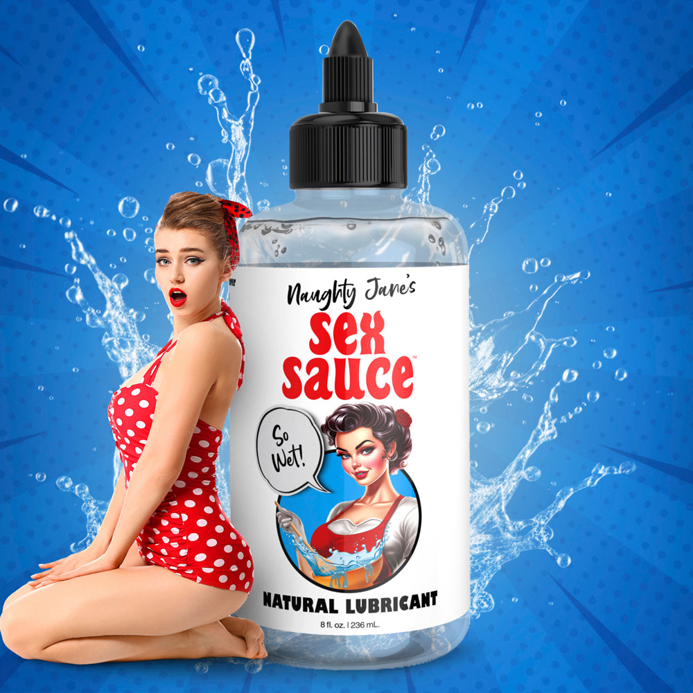 Naughty Jane's Sex Sauce Natural Lubricant - 8oz