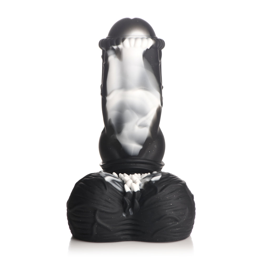 Creature Cocks Venom Black & White Fantasy Silicone Dildo
