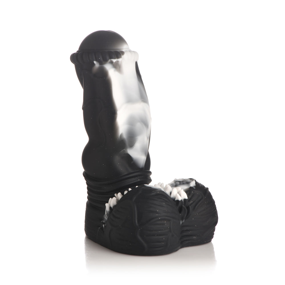 Creature Cocks Venom Black & White Fantasy Silicone Dildo
