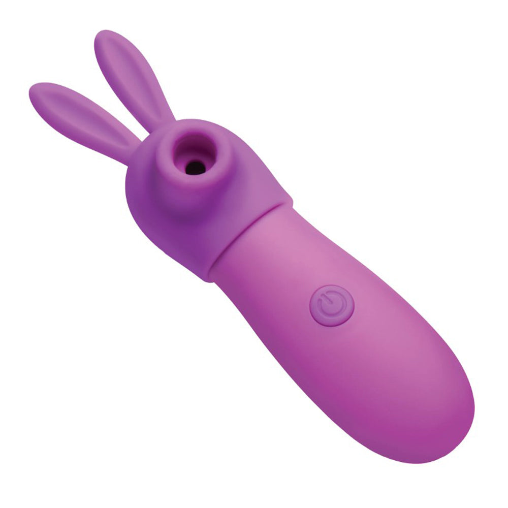 Shegasm Bunny Sidekick Clitoral Suction Silicone Stimulator - Pink