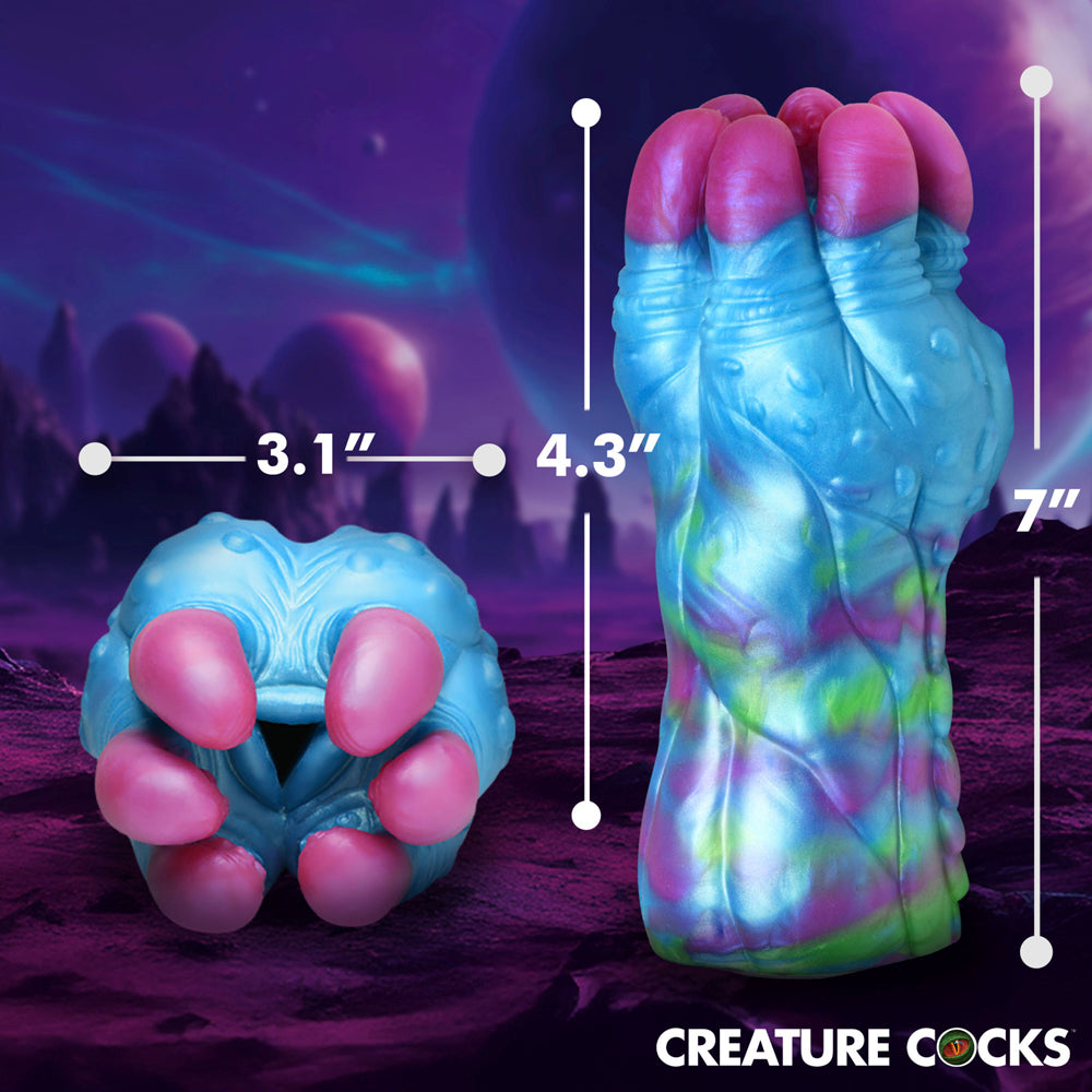 Creature Cocks Asstra Alien Silicone Ass Stroker - Multicolour