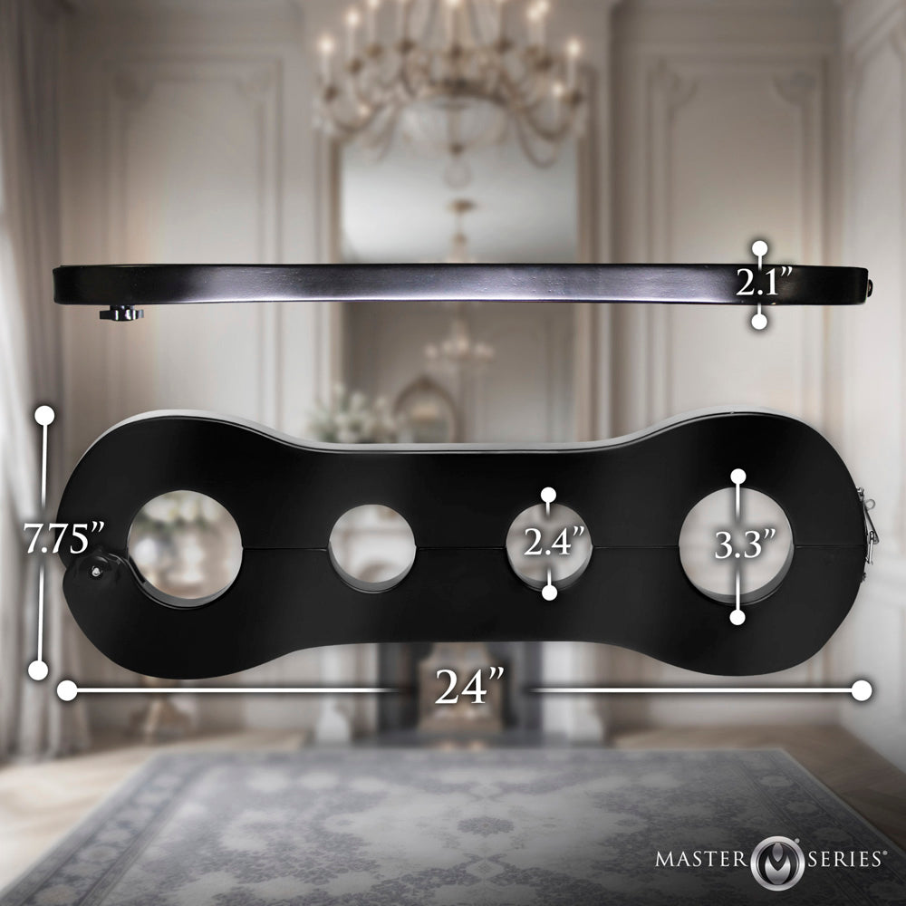 Master Series Trapped Wrist & Ankle Stocks