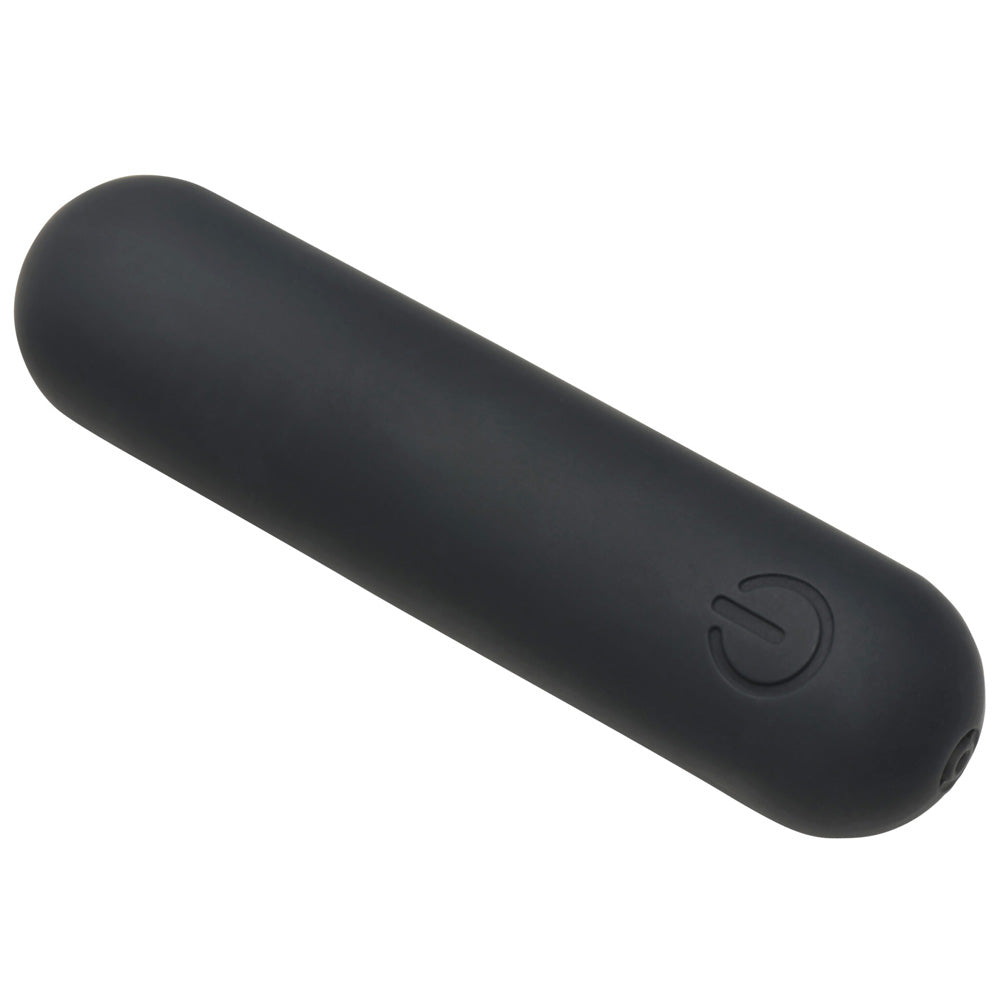 Bang! Flexible Silicone Bullet Vibrator - Black