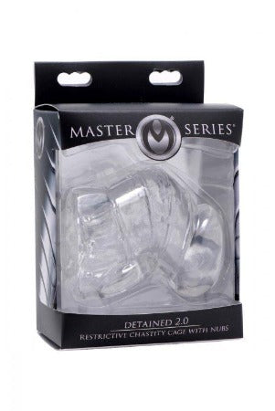 Master Series Extreme Detained Soft Body Chastity Cage