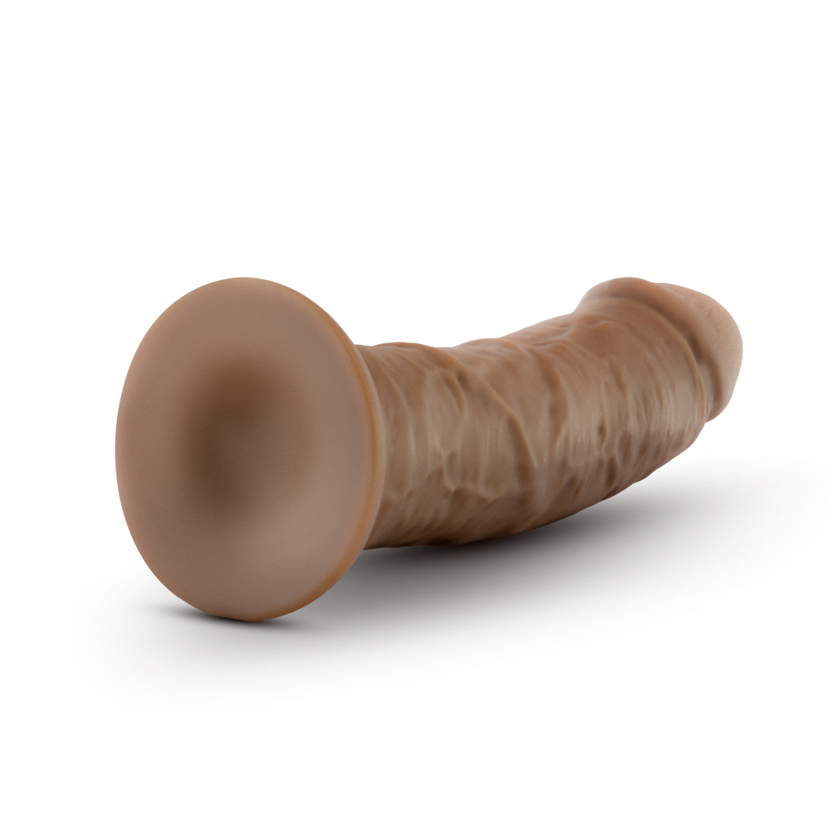 Au Naturel By Blush 8-Inch Realistic Dildo With Suction Cup Base - Mocha