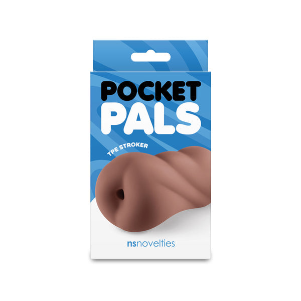 Pocket Pals Anal Stroker Male Masturbator – Brown
